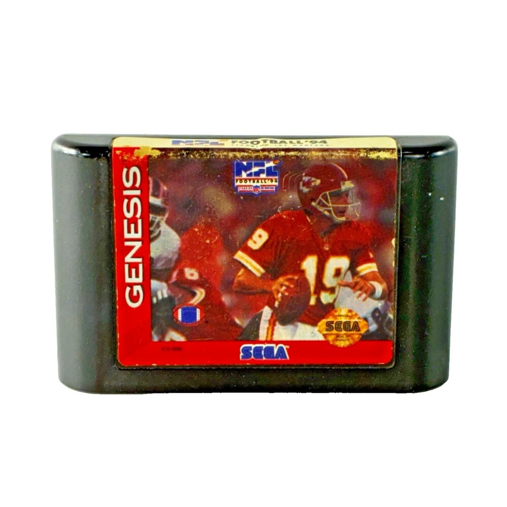 Joe Montana NFL Football '94 Sega Genesis Video Cartridge Only Tested